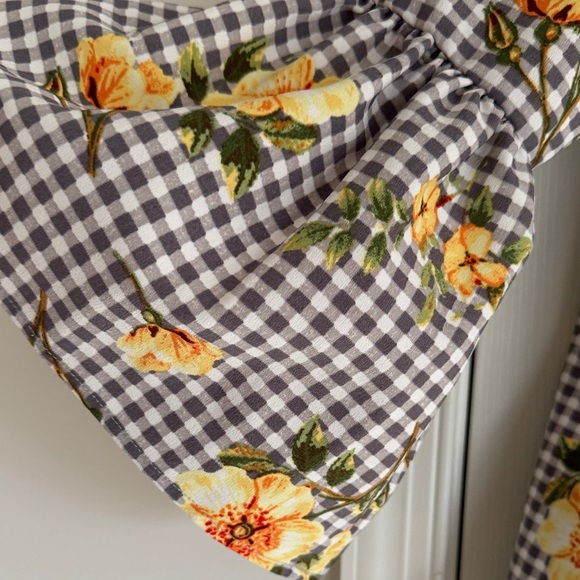 Valerie Stevens Gingham Print Women’s Top – Size XL - Picture 3 of 7